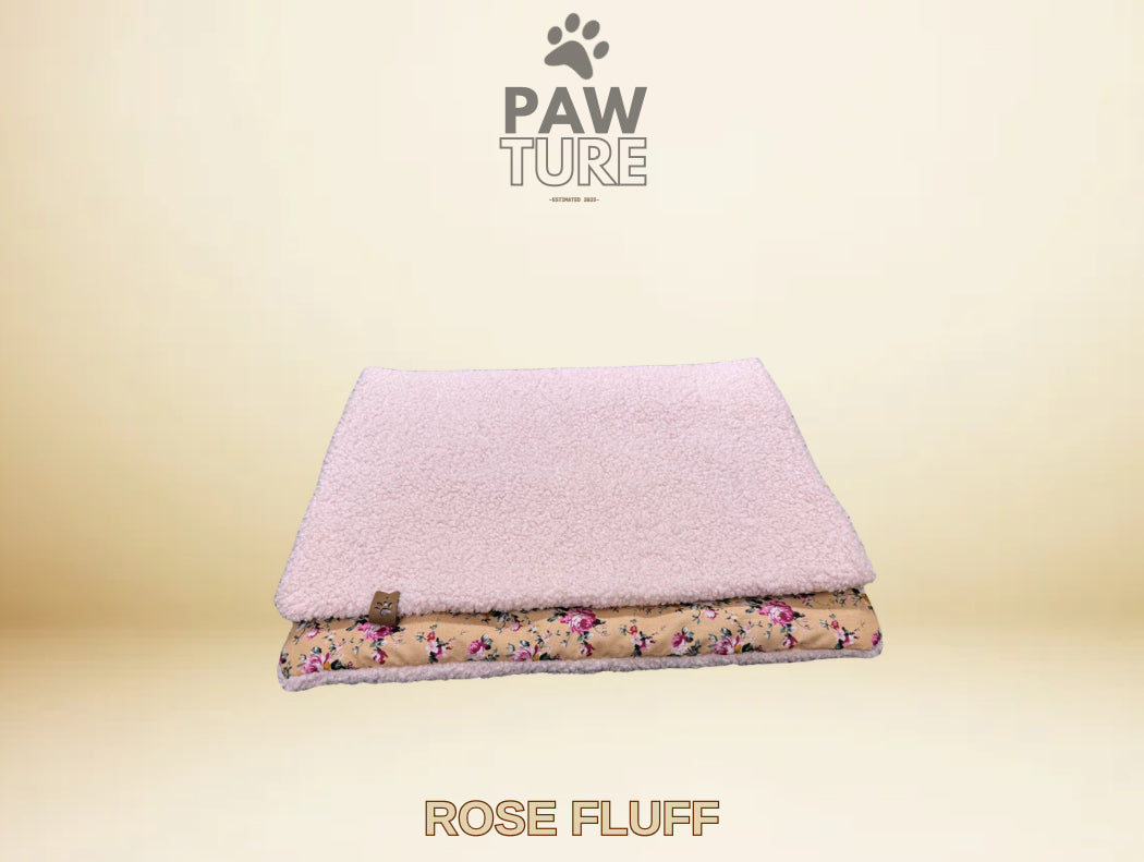 🤎 PAWTURE Pink Flowers Blanket – Maximum Comfort