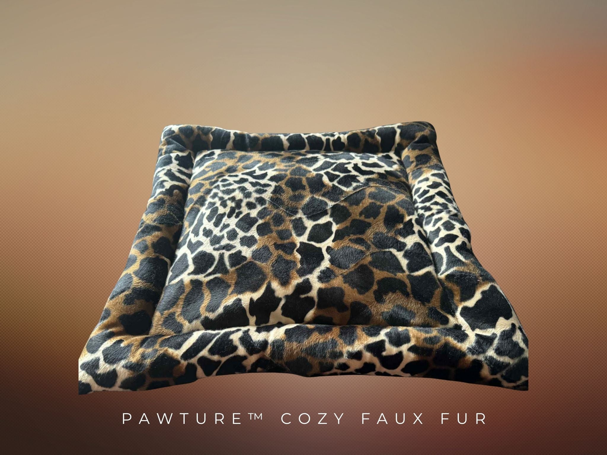 PawTure™ Signature Leopard Bed