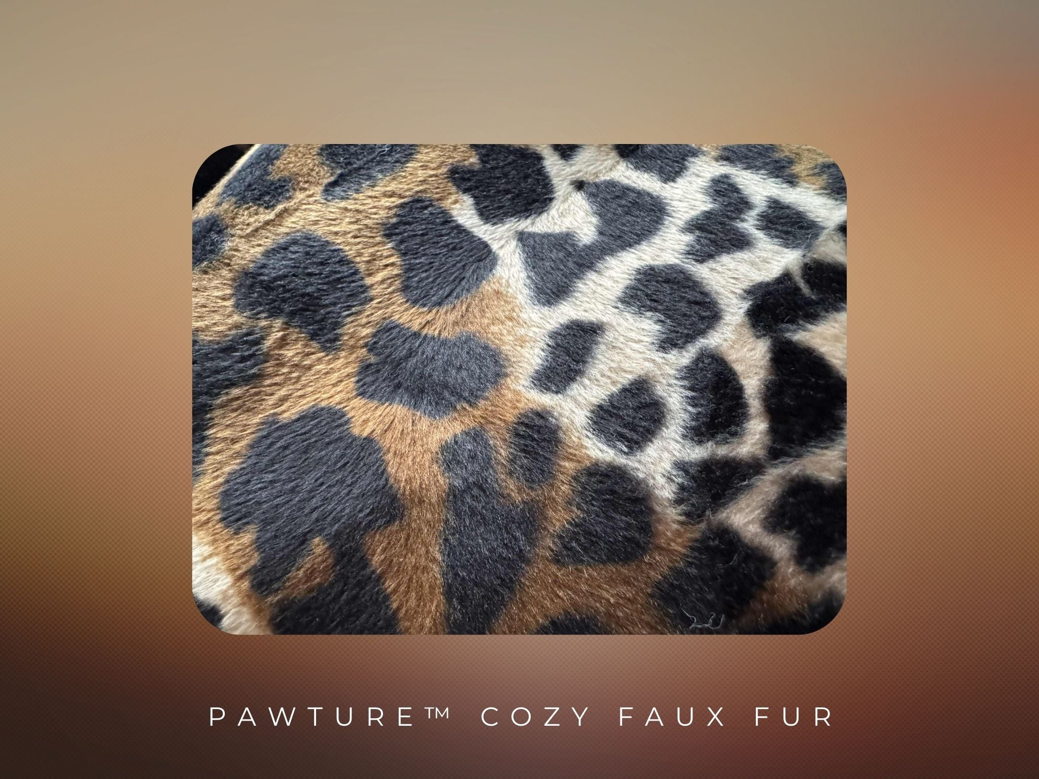 PawTure™ Signature Leopard Bed