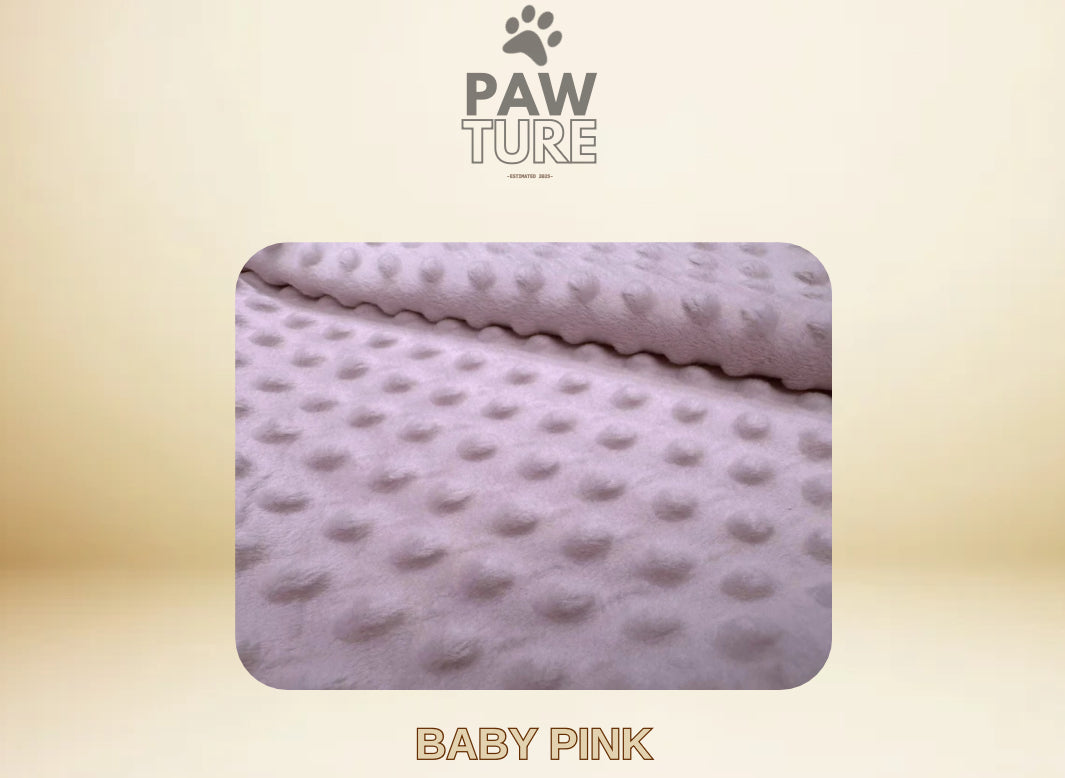 🌸 PAWTURE Double-Sided Blanket "Baby Pink" – Maximum Comfort